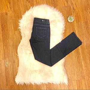 Paige Premium // Dark Denim Skinny Jeans